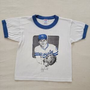 Vintage Kansas City Royals George Brett Tee 4t/5t